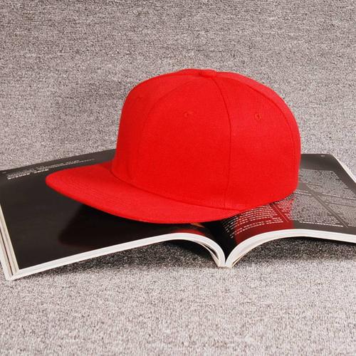 帽子批发男士韩版纯色平沿帽棒球帽街舞帽子嘻哈帽工厂直销外贸款